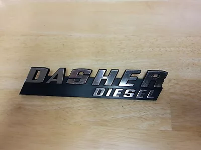$16 • Buy VW Volkswagen Dasher Diesel Genuine Emblem 321 853 687 AR Like New Condition