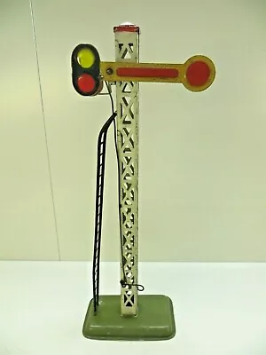 Bing Scale 0 1 Semaphore Signal With Aufstiegsleiter Stamped Height=34 CM # • $47.56