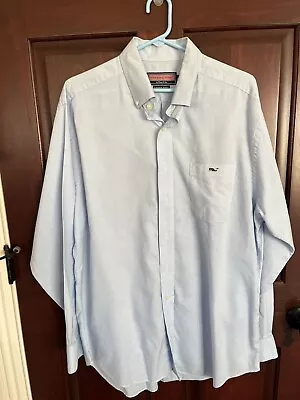 USED Men’s Vineyard Vines Long Sleeve Button Up Shirt - Size L • $12.99