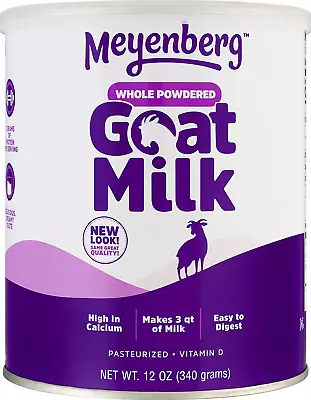 Meyenberg Whole Powdered Goat Milk Vitamin D 12 Ounce • $35.99