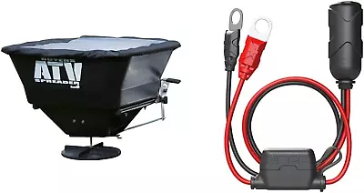 ATV Broadcast Spreader Lawn Electric Seed Feed Fertilizer Farm Landscape 12 Volt • $306.16