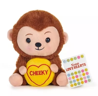 Swizzels Love Hearts Cheeky Monkey Novelty Soft Toy Gift  • £8.99