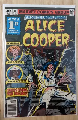 Marvel Premiere #50 1979 Marvel Comic First Appearance Alice Cooper • $31