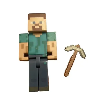 Minecraft Overworld Survival Pack Steve Series 1 Action Figure • $9.85