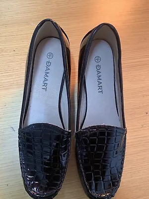 Damart Shiny Small  Heel Shoe Size 6 New Ladies Uk • £3.99