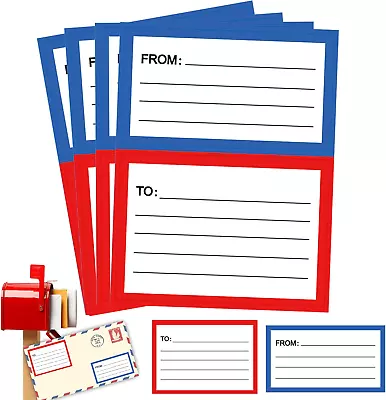 To/From Address Mailing Labels Self-Adhesive Mailing Labels Stickers(120 Pcs) • $6.87