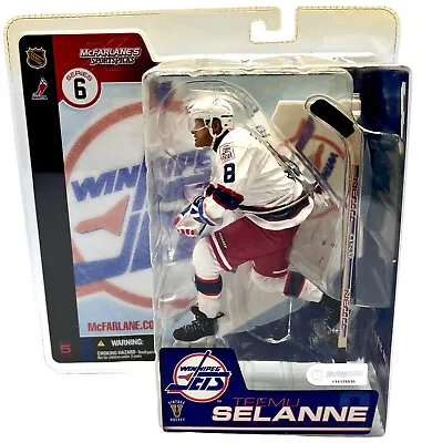 Colorado Avalanche NHL Teemu Selanne McFarlane Series 6 Winnipeg Jets Variant • $79.99