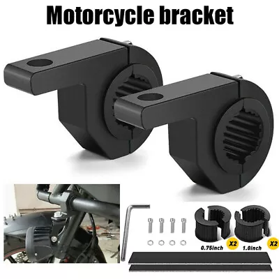 1.25 Mounting Bracket Clamps Fog Off Road Tube BullBar LED Light Bar ATV 4WD D • $23.70