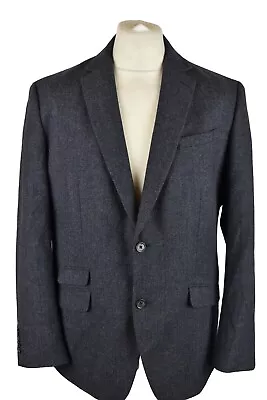 HAMMOND & CO Blue Blazer Jacket Size 46  Mens Button Up • £30