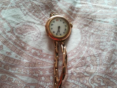 £999.99 • Buy  Antique Ladies 9k Gold Case Rolex Mechanical Wrist Watch With 9ct Gold. 1920s. 