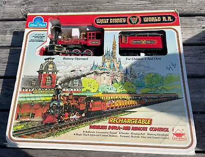 Walt Disney World Railroad Train By New Bright 1988 Vintage • $74.99