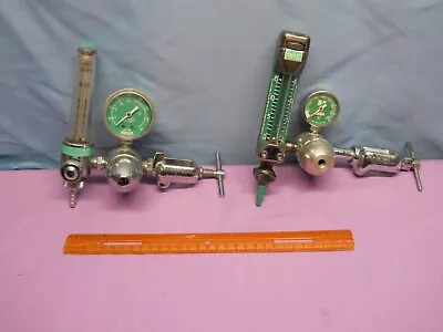 Victor Regulator M89-870 Puritan Regulator Type 128-P Oxygen With Flowmeter Gage • $75