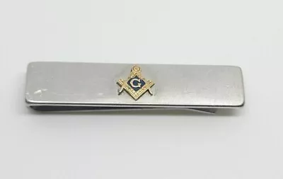 Vintage Krementz Masons Masonic Tie Bar Clip • $19.99