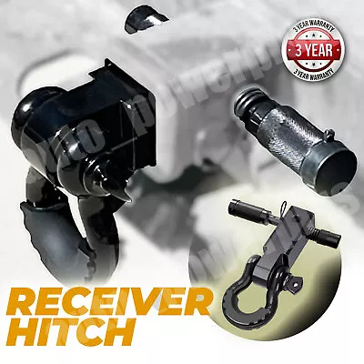 2  Tow Shackle Trailer Hitch Receiver Heavy Duty 3/4  D-Ring Recovery 45000 Lbs • $43.69