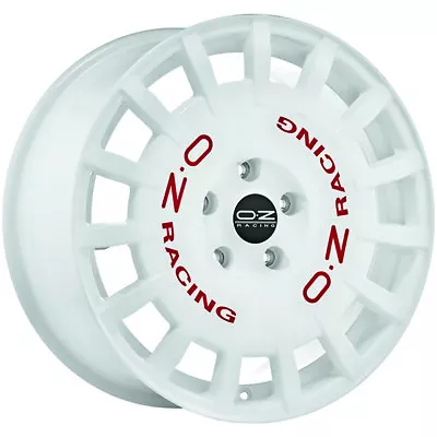 Alloy Wheel Oz Racing Rally Racing For Mazda Cx-5 8x18 5x1143 Race White R Xmi • $938.30