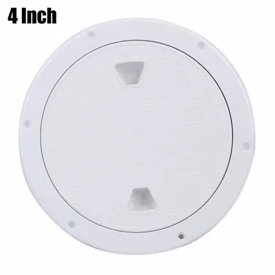 Durable Deck Inspection Hatch Hatch Cover Access Boat Deck Plate Screw Out White • $14.55