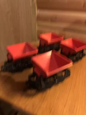 Lgb G Scale Hopper Wagons Four In Total Unboxed. Good • £51