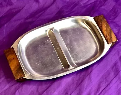 Vintage Mid-Century Modern Divided Serving Tray • $13