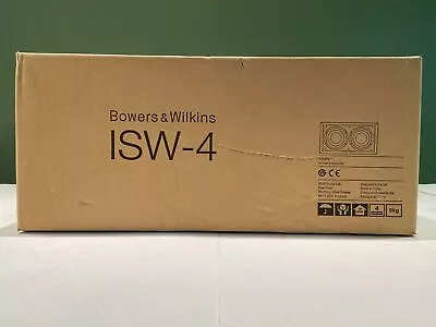 B&W ISW-4 Subwoofer ( No Back Box Included ) * Retail $1100 Each • $899.95