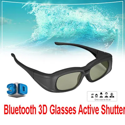 £24.22 • Buy Elikliv Bluetooth Active Shutter Glasses Rechargeable 3D LCD For Sony Samsung