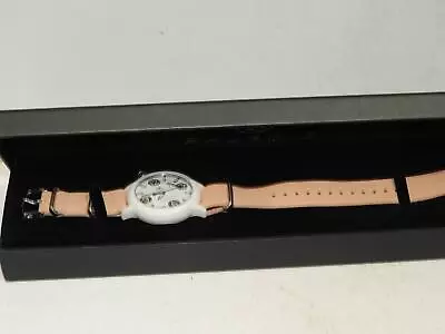 Bausele Australia Pilot Pink And White Automatic Watch • $509.15