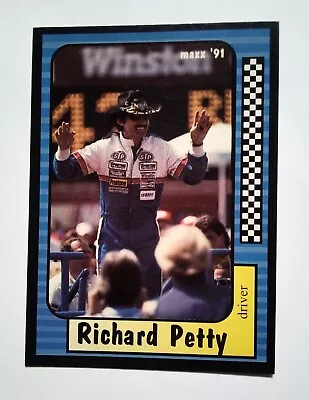 1991 Richard Petty STP NASCAR Maxx Racing Card # 43 • $2.49