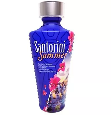 Tanovations Santorini Summer Dark Tanning Intensifier Tanning Bed Lotion 11 Oz. • $20.15