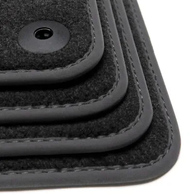 For Volvo C70 Black Carpet Car Mats – 2006-2013 OEM Quality Velour • $84