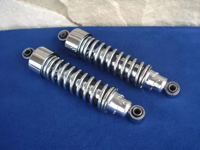 Chrome 14 1/4  High Quality Shocks  Harley Ironhead Sportster Repl Oe # 54504-75 • $323