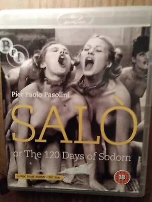 £5.50 • Buy Salo Or The 120 Days Of Sodom - BFI Blu-ray 3-Disc Edition - Pier Paolo Pasolini