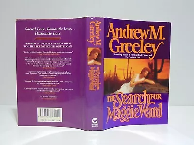 The Search For Maggie Ward By Andrew M. Greeley (1991 Hardcover) 1st Ed Signed • $18.15