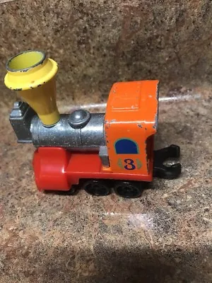 Vintage Preschool My First Wheels Carry Case Die  Train Engine • $11.99