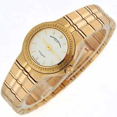 Vacheron Constantin Phidias Ladies 18K Gold 12020/967J-8 Automatic Watch 25mm • $9995