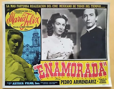 MARIA FELIX  ENAMORADA  Original US Lobby Card Movie Poster 1946 • $49.99