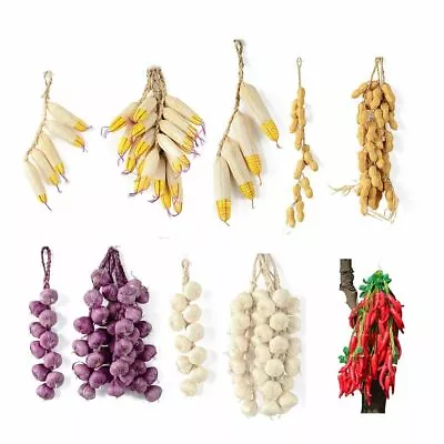 £5.24 • Buy Artificial Vegetable String Simulation Fake Vegetable Plant  Kitchen Decor Props
