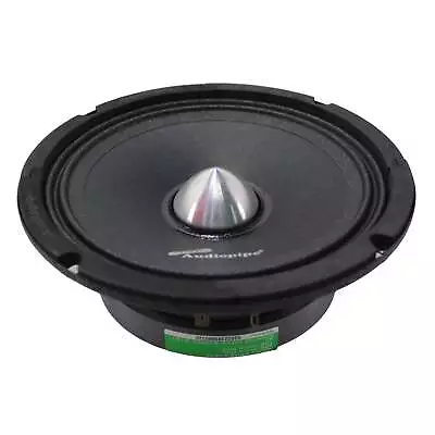 Audiopipe 6 Inch 200W 4 Ohm Mid Bass Car Audio Bullet Loud Speaker Silver • $39.95