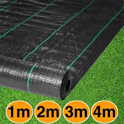 Heavy Duty Weed Control Fabric Weed Membrane Garden Ground Cover Landscape Sheet • £101.99