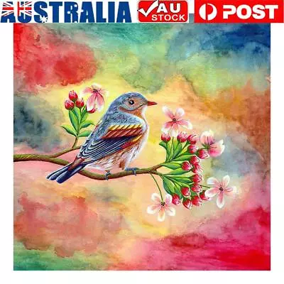 Cute Animal Canvas Painting Frameless Oil Paint By Numbers Wall Art Posters Kit • $10.59