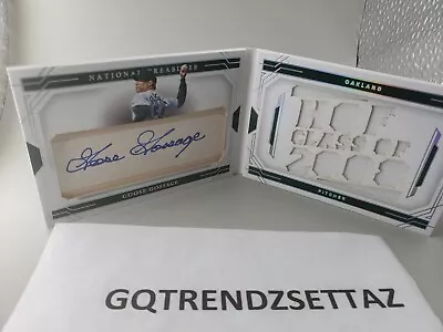 Goose Gossage 2020 National Treasures Cut Signature Material Auto /5 Oakland • $199.99