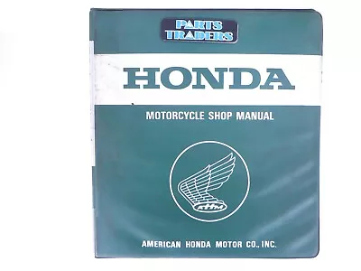 Genuine Honda Dealer Service Manual Binder (EMPTY) Green 7 Ring Motorcycle/ATV • $24.99