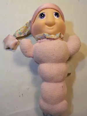 Vintage Playskool Glo Worm Glow Waffle Pink Thermal 1995 Stars Gloworm Works • $30