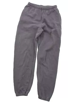 Iets Frans Women's Trousers XS Grey Cotton With Polyester Tapered Sweatpants • £15.40