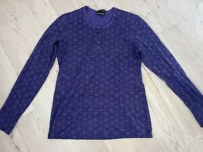 MARIMEKKO Mika Piirainen Womens Top Cotton Long Sleeve M Size • $20.50