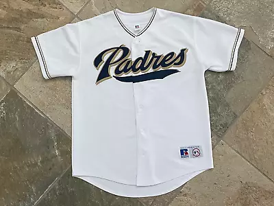 Vintage San Diego Padres Russell Baseball Jersey Size Medium • $71.07