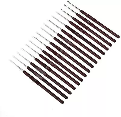 £5.99 • Buy 16pcs Crochet Hooks Knitting Needles Kits DIY Yarn Weave Craft Tools Crochet Set
