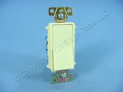 Pass & Seymour Ivory Decorator Rocker Wall Light Switch 4-WAY 15A TM874-I • $4.74