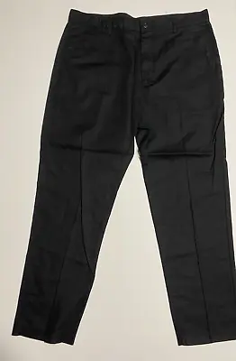 Zanerobe Lightweight Cotton / Linen Pant - Black - Size 34 • $18.50