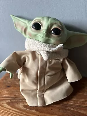 Star Wars The Child Grogu Mandalorian Soft Toy Baby Yoda Talking Plush 7 In • £8