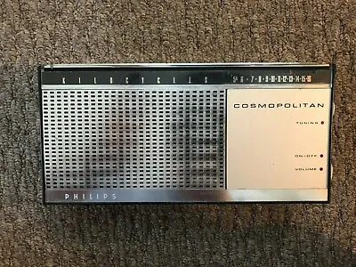 Vintage Philips Cosmopolitan PP3 Portable Radio - Philips Australia - 1965  • $39.14