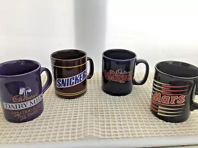 £18.99 • Buy Cadburys Vintage Mug Tams Staffordshire England Mars,Wispa,Snickers,Dairy Milk 4